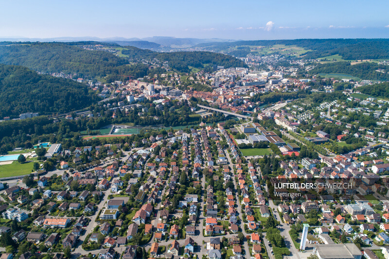 Wettingen Luftaufnahme Luftbild