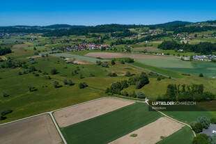 Luftbild Wetzikon Richtung Auslikon