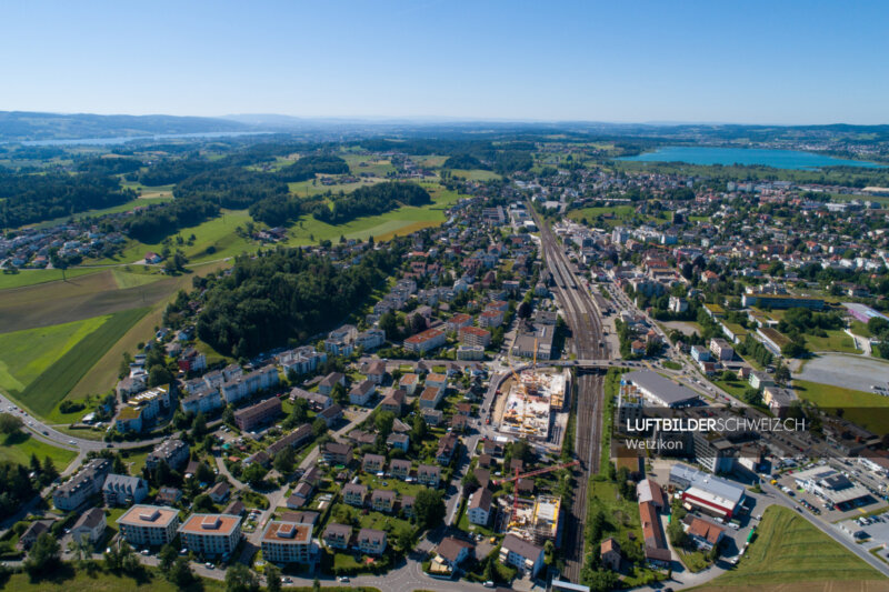 Wetzikon (Zürich) Luftaufnahme Schweiz Luftbild