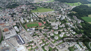 Wil (Sankt Gallen) Luftaufnahme Schweiz Luftbild