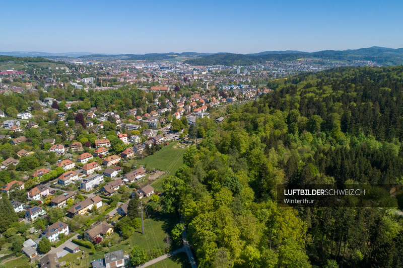 Winterthur Luftaufnahme Luftbild