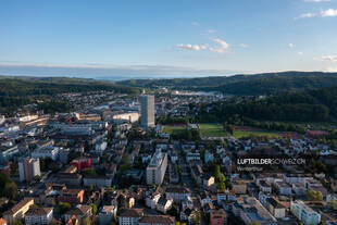 Winterthur Luftaufnahme Wintower Luftbild