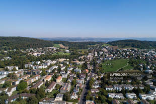 Luftbild Witikon Richtung Binz