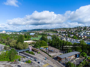 Luftbild Zürich Bernerstrasse