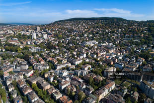 Zürich Fluntern / Hottingen Luftaufnahme Luftbild