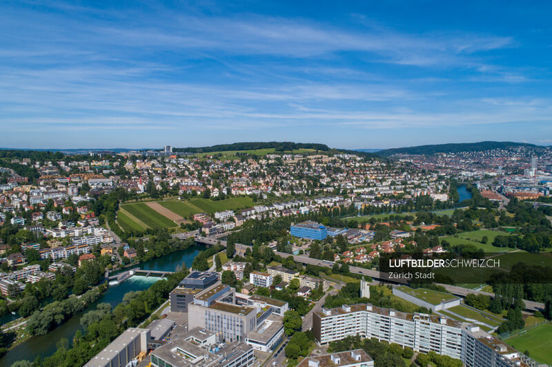 Zürich Höngg Luftaufnahme Luftbild