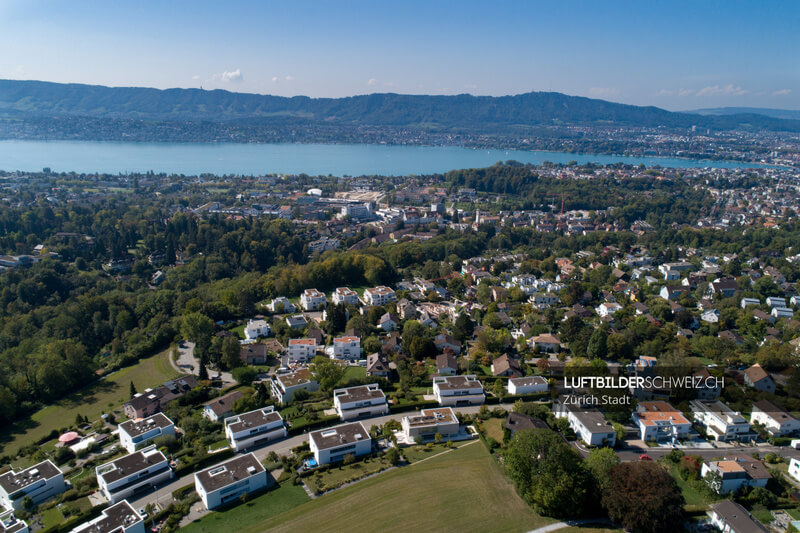Zürich Kreis 7 Luftaufnahme Luftbild
