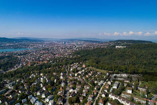 Luftbild Zürich Kreis 7 Witikon