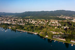 Luftbild Zürich Mythenquai