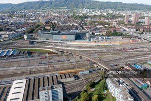 Zürich SBB Luftaufnahme Luftbild