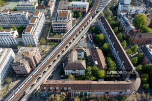 Zürich Viadukt Luftaufnahme Luftbild