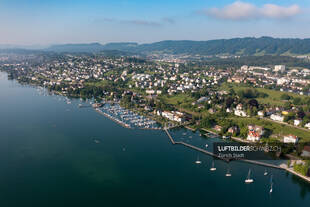 Zürich Wollishofen Luftaufnahme Luftbild