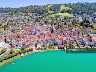 Luftbild Zug Altstadt