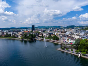 Luftbild Zug Schweiz