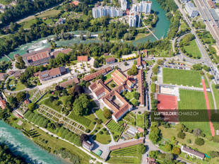 Luftbildaufnahme Kloster Wettingen