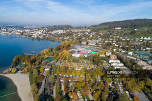 Luzern Lido Luftaufnahme Luftbild