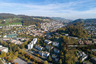 Luzern Bellerive, Halde & Lützelmatt Luftbild