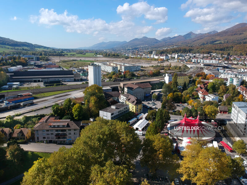 Luftbild Schützi Olten