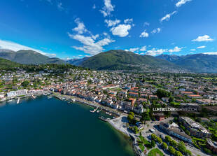 Panorama-Luftbild Ascona