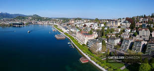 Panoramaluftbild Luzern