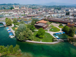 Rapperswil Jona HSR Hochschule für Technik Luftbild