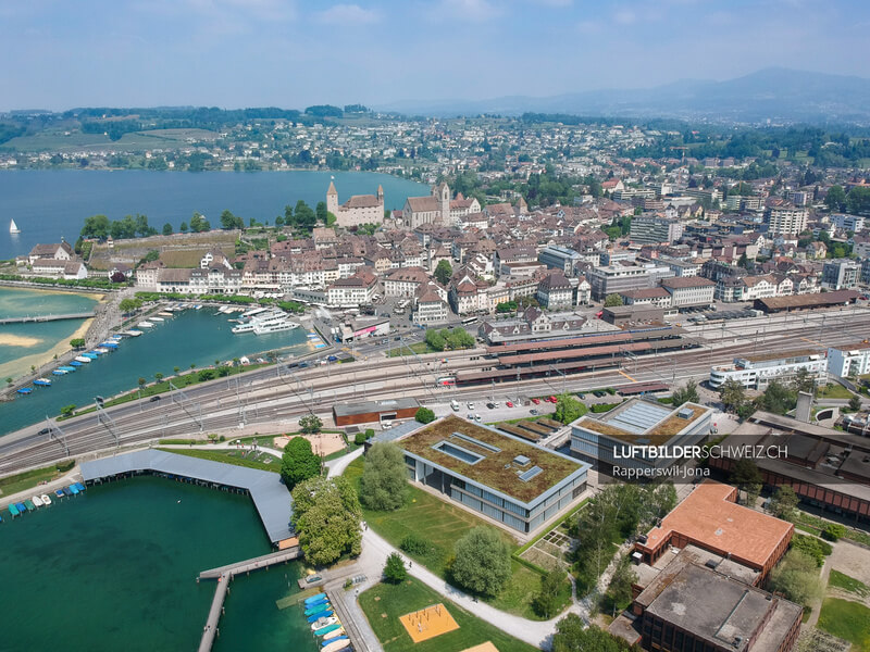 Rapperswil-Jona Luftaufnahme Luftbild