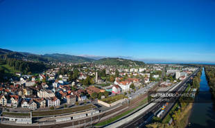 Rheineck Luftaufnahme Panorama Luftbild