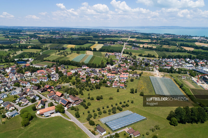 Roggwil Luftaufnahme Luftbild