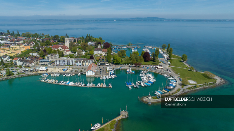 Romanshorn Hafen Luftbild