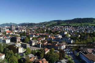 Sankt Gallen St. Jakob-Strasse Luftbild