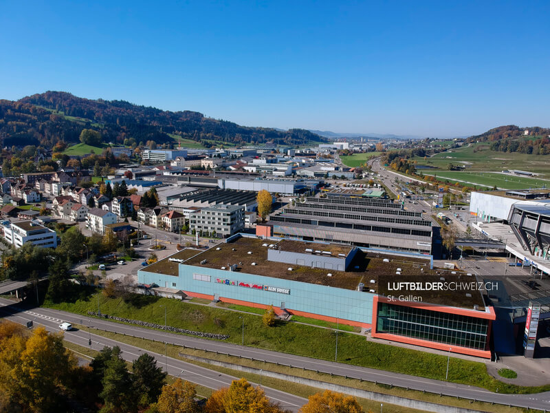 St. Gallen Winkeln Luftaufnahme Luftbild