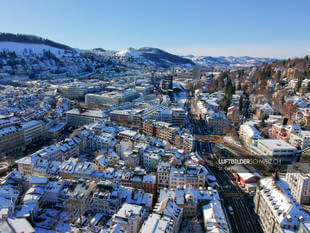 Luftbild St. Gallen Rosenbergstrasse