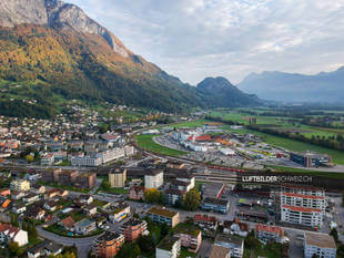 Sargans Luftbild SBB