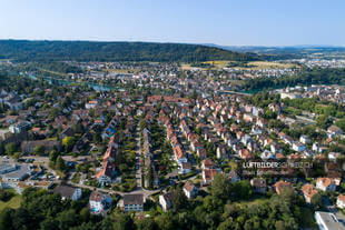 Schaffhausen Gruben Luftbild