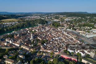 Schaffhausen Luftaufnahme Luftbild