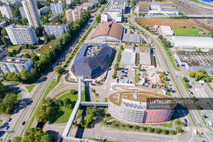 Speitenbach Umwelt Arena Schweiz Luftbild