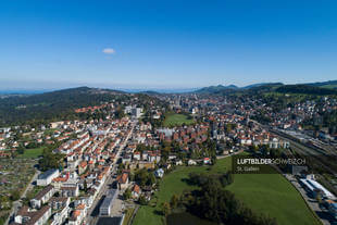 St. Gallen West Luftbild