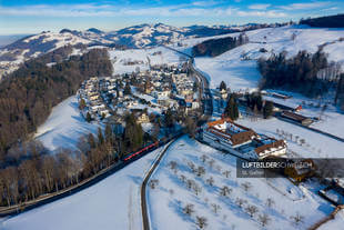 St. Gallen Notkersegg Luftbild