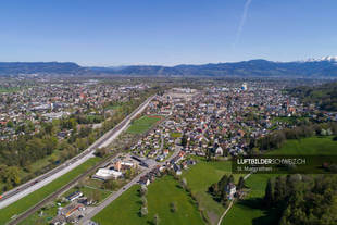 Luftbild St. Margrethen