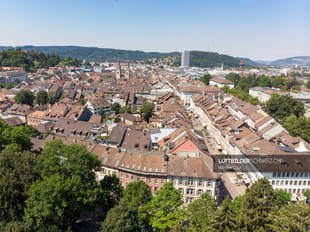 Winterthur Altstadt Luftaufnahme Luftbild