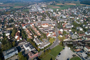 Wohlen Luftbild Jurastrasse