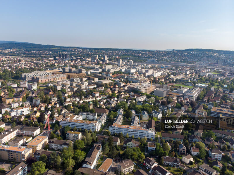 Zürich Albisrieden Schweiz Luftbild