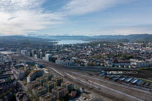 Zürich Güterbahnhof Luftbild