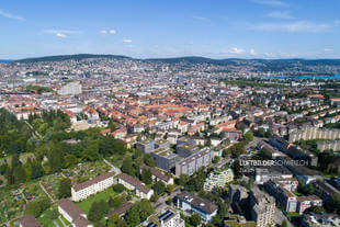 Luftbild Zürich Alt-Wiedikon