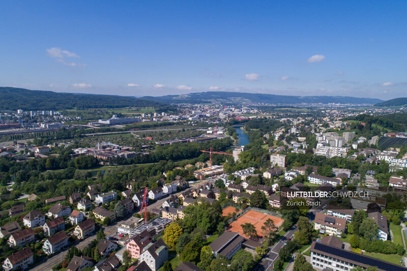 Zürich Höngg Luftaufnahme Luftbild