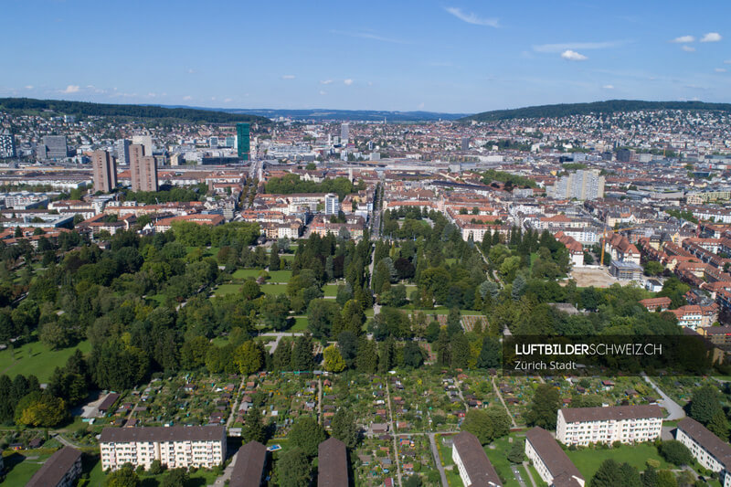 Zürich Sihlfeld Luftaufnahme Luftbild