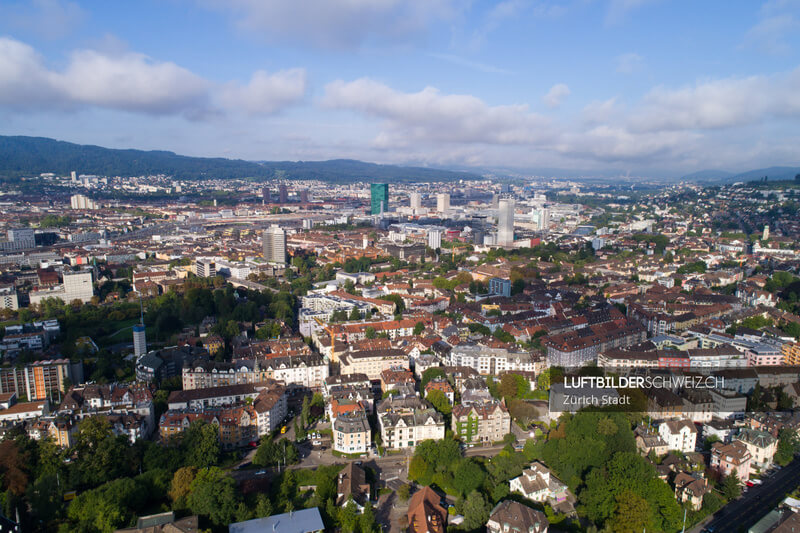 Zürich Wipkingen Luftbild