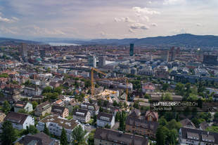 Zürich Wipkingen Luftaufnahme Luftbild
