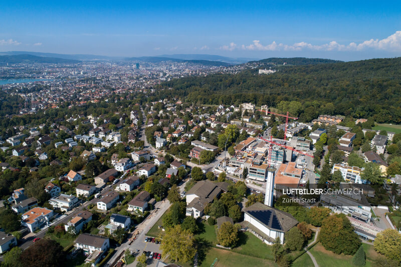 Zürich Witikon Luftbild