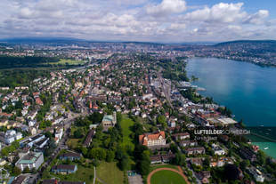 Luftbild Zürich Kreis 2 Wollishofen